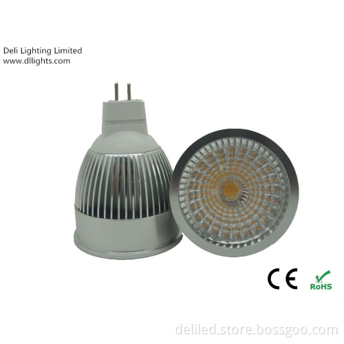 Dimmable 6W COB GU10 LED Spot Light
